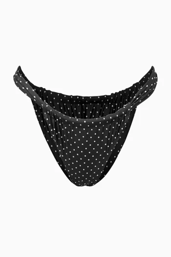 Ruched Bikini Briefs