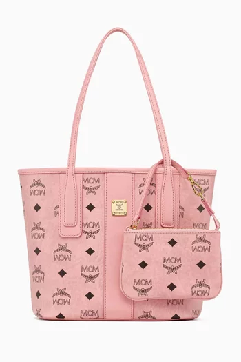 Mini Liz Shopper in Visetos Monogram Canvas