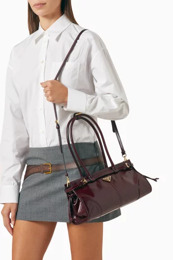 Medium Bonnie Shoulder Bag in Leather