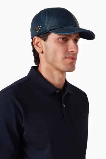 Baseball Cap in Denim