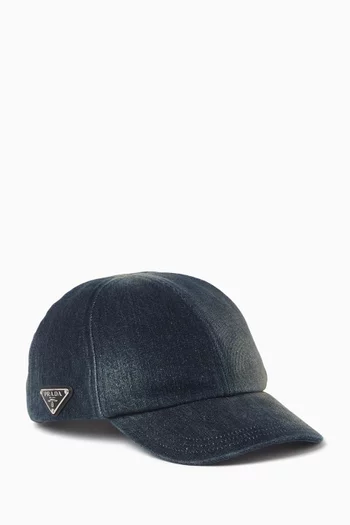 Baseball Cap in Denim