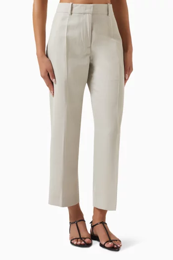 Slim-fit Pants in Wool