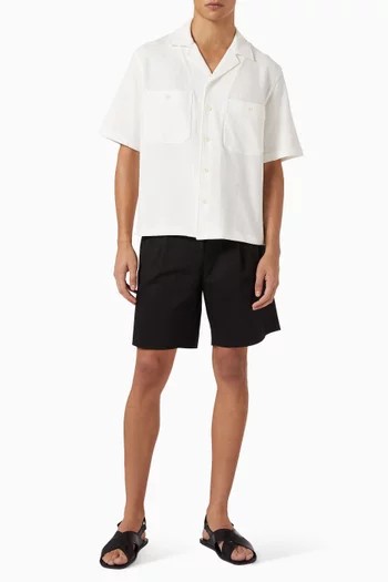 Tailored Chino Shorts in Cotton