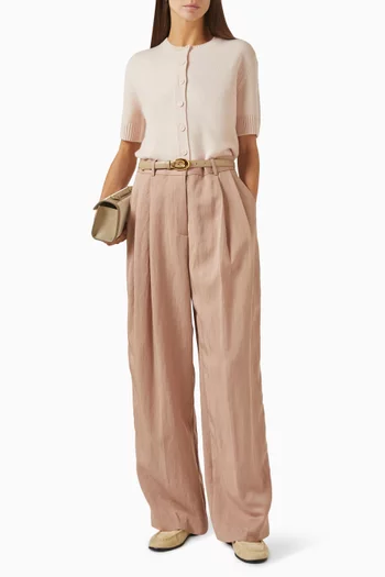 Wide-leg Pants