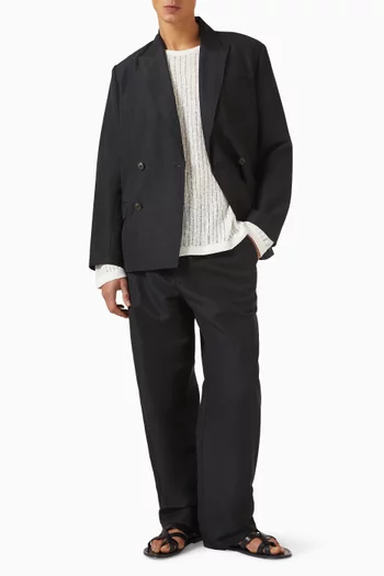 Sweater in Pointelle Knit