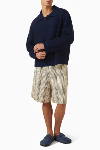 Collared Sweater in Wool & Cashmere