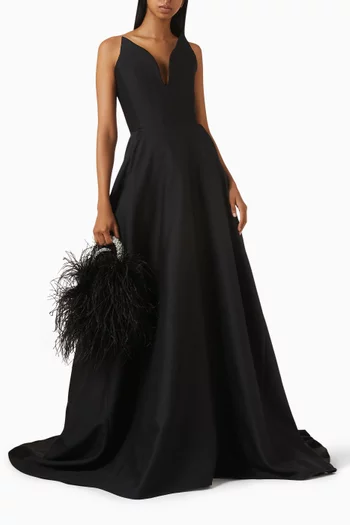 فستان زينيث بتصميم منحوت