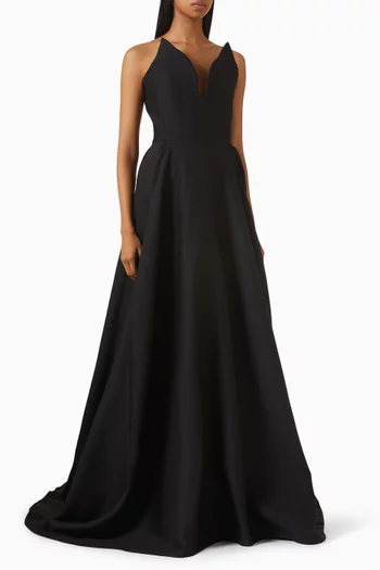 فستان زينيث بتصميم منحوت