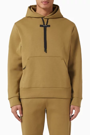 Focus Tech Hoodie in Cotton-blend