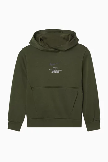 Logo Hoodie in Cotton-blend