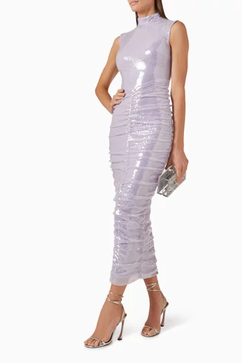 Sequin Midi Dress
