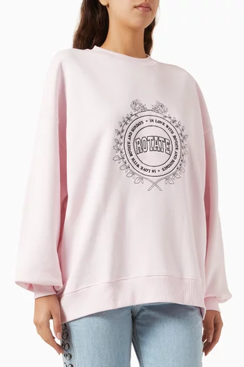 Heavy Sweatshirt in Organic Cotton