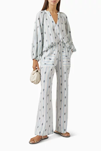 Sirenuse Smock Top