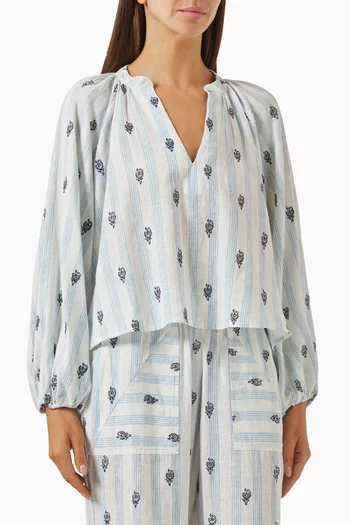 Sirenuse Smock Top