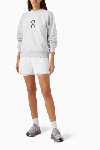 سويت شيرت كلوب بفتحة رقبة مستديرة