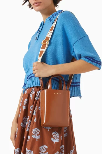 Nano Museo Bag in Leather