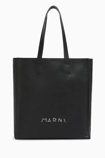 Large Museo Soft Tote Bag in Leather