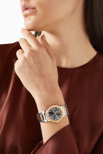 Bvlgari Bvlgari Watch in 18kt Rose Gold, 33mm