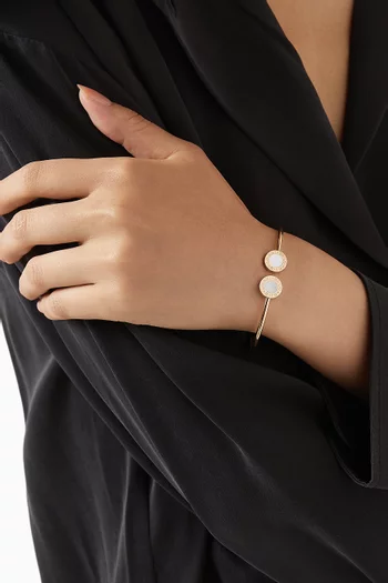 BVLGARI BVLGARI Mother-of-Pearl Bracelet in 18kt Rose Gold