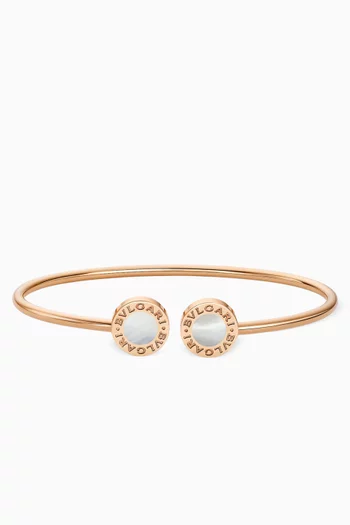 BVLGARI BVLGARI Mother-of-Pearl Bracelet in 18kt Rose Gold