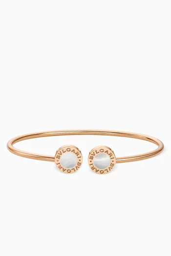 BVLGARI BVLGARI Mother-of-Pearl Bracelet in 18kt Rose Gold
