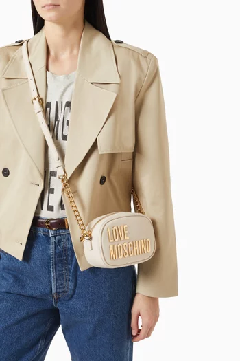 Bold Love Crossbody Bag in Faux Leather