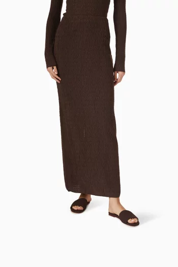 حذاء مفتوح سان بارث نيوبرين منسوج