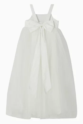 Embroidered Dress in Tulle