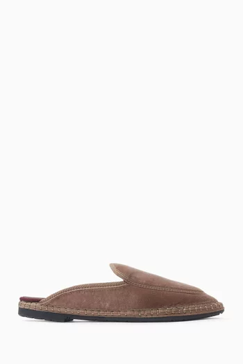 Bruna Slippers in Velvet