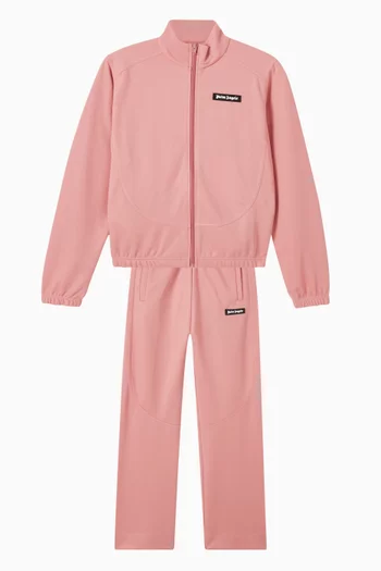 Curved Logo Cropped Jacket