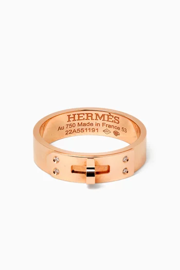 Kelly Diamond Ring in Rose Gold