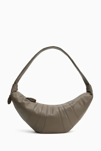 Fortune Croissant Bag in Leather