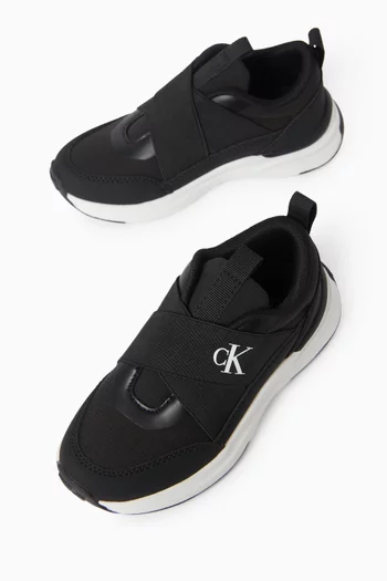 Tyler Low-cut Sneakers in Faux Leather