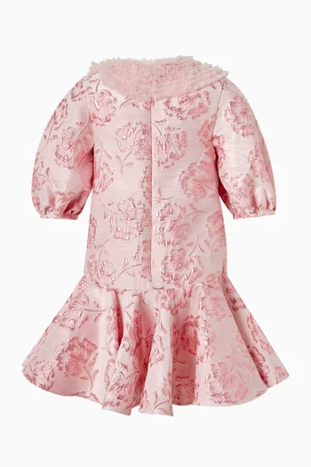 فستان بنقشة زهور الكرز