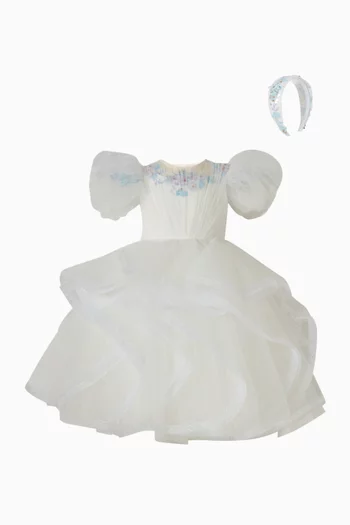 فستان بوبي تول