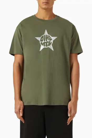 Star T-shirt in Cotton