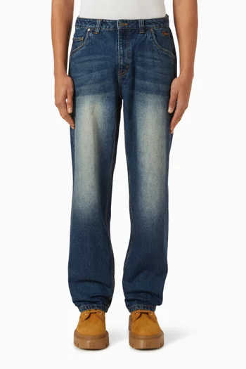 Classic Relaxed Pants in Denim