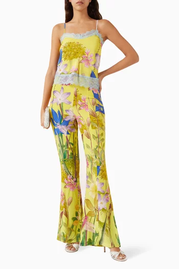 In The Garden Belel Tailored Ruffle Pants