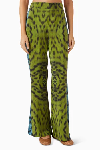 Lynx Printed Pants