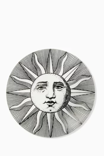 Sun Round Box in Porcelain