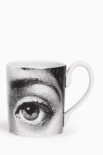Eyes Coffee Mug in Porcelain