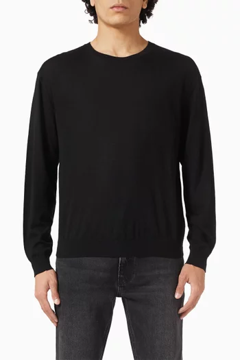 Superfine Sweater in Wool & Cashmere