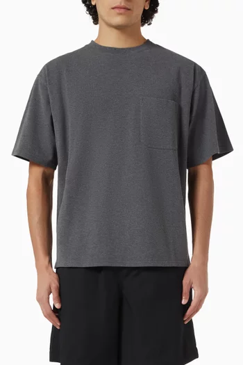 Relaxed T-shirt in Cotton Pique