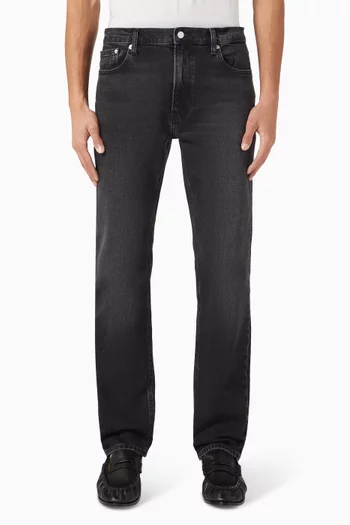 Modern Straight Jeans in Denim