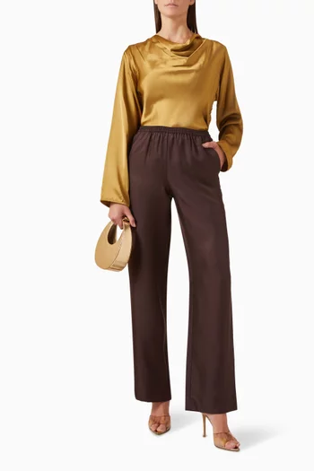 بلوزة ريدي بدرابيه ستان