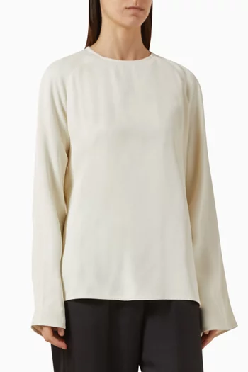 Aiza Top in Viscose-wool
