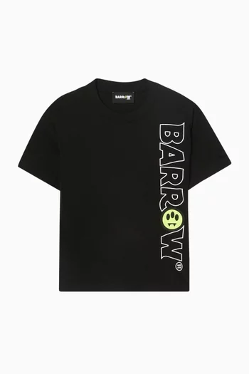Verticle Logo T-shirt in Cotton