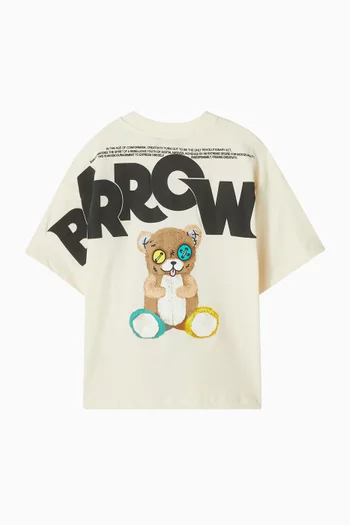 Printed T-shirt in Cotton