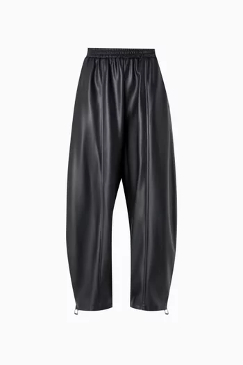 Spezia Balloon Pants in Faux Leather