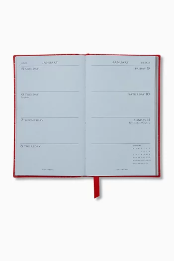 2026 Panama Weekly Diary in Leather